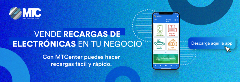 Cómo vender recargas electrónicas MTCenter